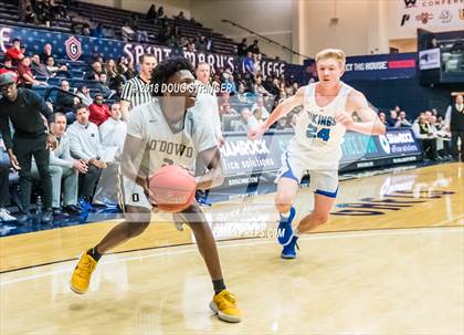 Thumbnail 3 in Bishop O'Dowd vs. Pleasant Grove (MLK Classic at St. Mary's College) photogallery.