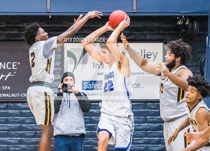 Thumbnail 2 in Bishop O'Dowd vs. Pleasant Grove (MLK Classic at St. Mary's College) photogallery.