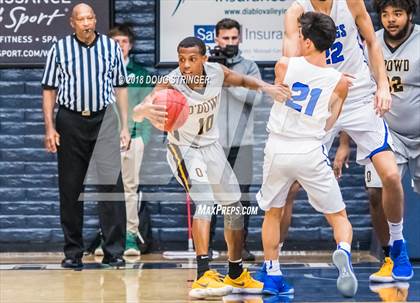 Thumbnail 2 in Bishop O'Dowd vs. Pleasant Grove (MLK Classic at St. Mary's College) photogallery.