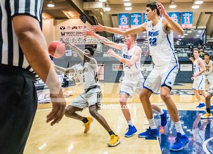 Thumbnail 1 in Bishop O'Dowd vs. Pleasant Grove (MLK Classic at St. Mary's College) photogallery.