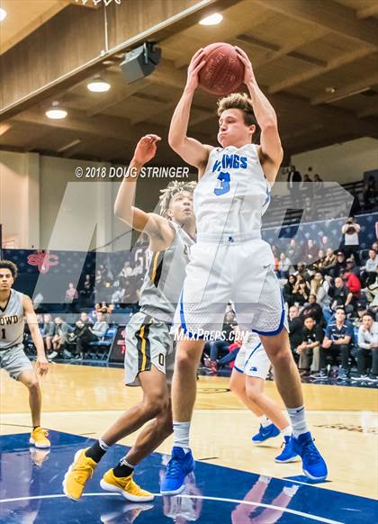 Thumbnail 1 in Bishop O'Dowd vs. Pleasant Grove (MLK Classic at St. Mary's College) photogallery.