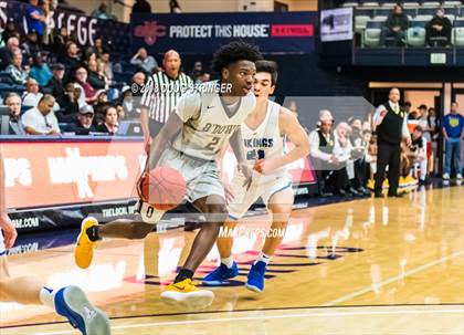 Thumbnail 1 in Bishop O'Dowd vs. Pleasant Grove (MLK Classic at St. Mary's College) photogallery.