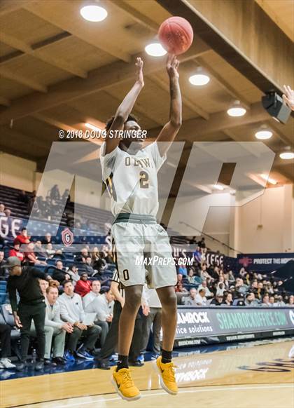 Thumbnail 1 in Bishop O'Dowd vs. Pleasant Grove (MLK Classic at St. Mary's College) photogallery.