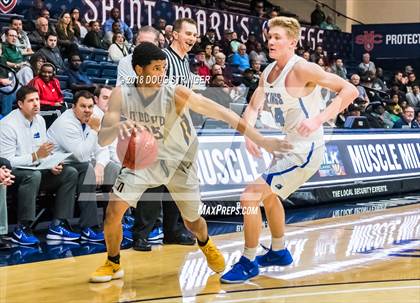 Thumbnail 2 in Bishop O'Dowd vs. Pleasant Grove (MLK Classic at St. Mary's College) photogallery.