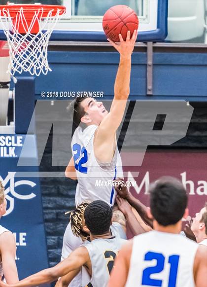 Thumbnail 1 in Bishop O'Dowd vs. Pleasant Grove (MLK Classic at St. Mary's College) photogallery.