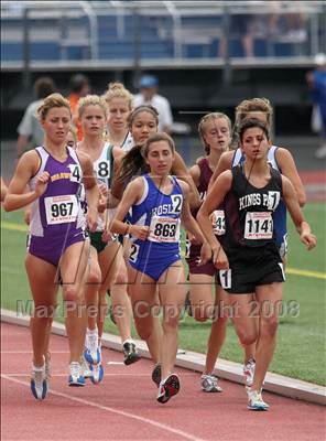 Thumbnail 1 in NYSPHSAA Championships (Girls Track Events, Day 2) photogallery.