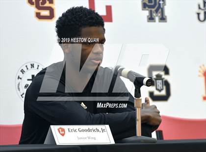 Thumbnail 2 in Trinity League Media Day - Orange Lutheran photogallery.