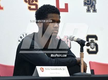 Thumbnail 3 in Trinity League Media Day - Orange Lutheran photogallery.