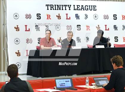 Thumbnail 2 in Trinity League Media Day - Orange Lutheran photogallery.