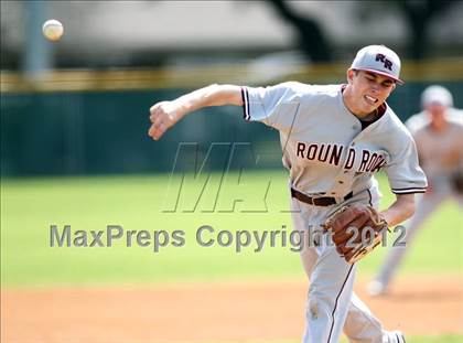 Thumbnail 1 in San Angelo Central vs. Round Rock (Langerhans Classic) photogallery.