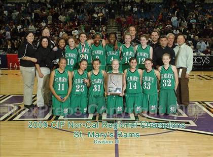 Thumbnail 3 in St. Mary's vs. Sacred Heart Cathedral (CIF NorCal D3 Final) photogallery.