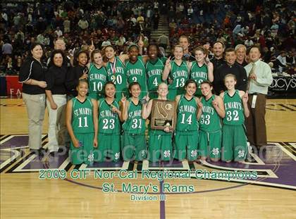 Thumbnail 2 in St. Mary's vs. Sacred Heart Cathedral (CIF NorCal D3 Final) photogallery.