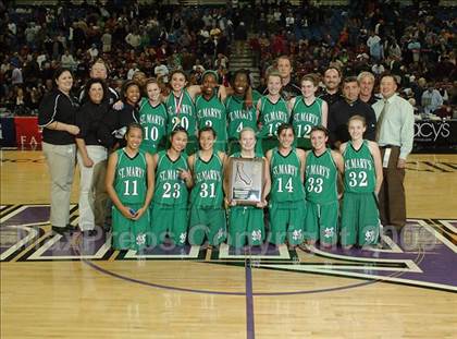 Thumbnail 2 in St. Mary's vs. Sacred Heart Cathedral (CIF NorCal D3 Final) photogallery.