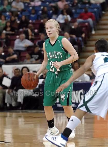 Thumbnail 2 in St. Mary's vs. Sacred Heart Cathedral (CIF NorCal D3 Final) photogallery.