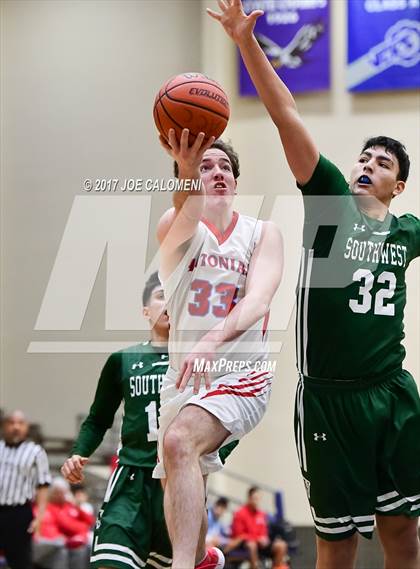 Thumbnail 2 in Antonian Prep Vs Southwest (SAISD Invitational) photogallery.