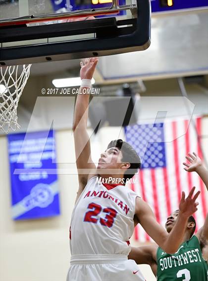 Thumbnail 2 in Antonian Prep Vs Southwest (SAISD Invitational) photogallery.
