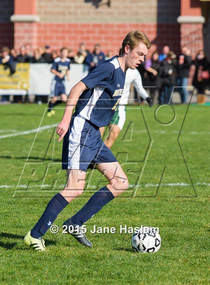Thumbnail 2 in Notre Dame vs. Schechter (NYSPHSAA Class C Final) photogallery.