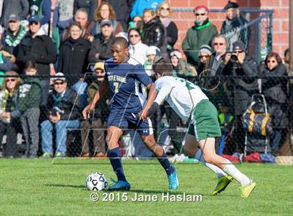 Thumbnail 3 in Notre Dame vs. Schechter (NYSPHSAA Class C Final) photogallery.