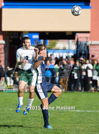 Thumbnail 2 in Notre Dame vs. Schechter (NYSPHSAA Class C Final) photogallery.