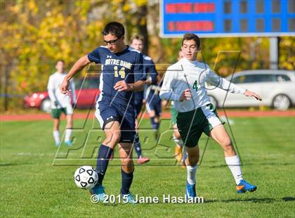 Thumbnail 2 in Notre Dame vs. Schechter (NYSPHSAA Class C Final) photogallery.
