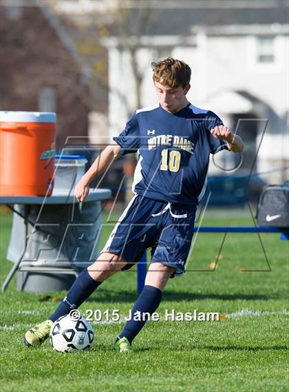 Thumbnail 3 in Notre Dame vs. Schechter (NYSPHSAA Class C Final) photogallery.