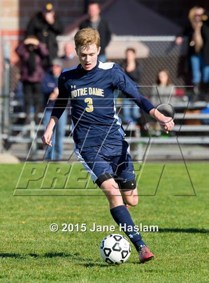 Thumbnail 2 in Notre Dame vs. Schechter (NYSPHSAA Class C Final) photogallery.