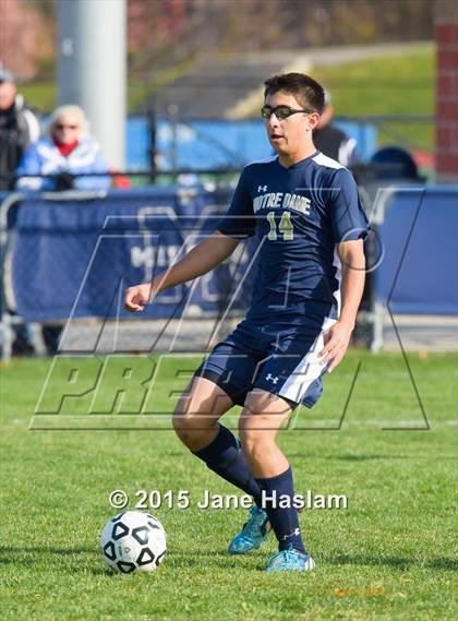 Thumbnail 1 in Notre Dame vs. Schechter (NYSPHSAA Class C Final) photogallery.