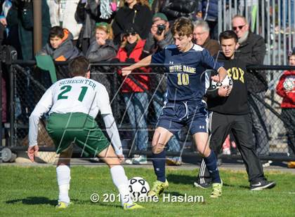 Thumbnail 1 in Notre Dame vs. Schechter (NYSPHSAA Class C Final) photogallery.