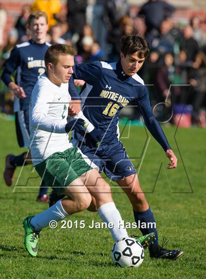 Thumbnail 1 in Notre Dame vs. Schechter (NYSPHSAA Class C Final) photogallery.