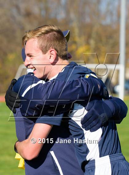 Thumbnail 2 in Notre Dame vs. Schechter (NYSPHSAA Class C Final) photogallery.