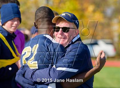 Thumbnail 3 in Notre Dame vs. Schechter (NYSPHSAA Class C Final) photogallery.