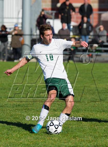Thumbnail 3 in Notre Dame vs. Schechter (NYSPHSAA Class C Final) photogallery.