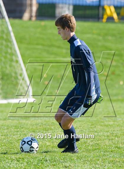 Thumbnail 2 in Notre Dame vs. Schechter (NYSPHSAA Class C Final) photogallery.