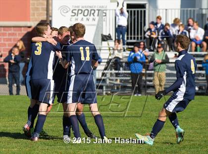 Thumbnail 2 in Notre Dame vs. Schechter (NYSPHSAA Class C Final) photogallery.