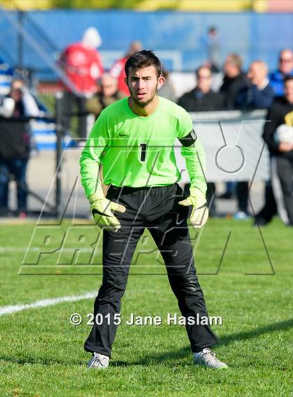 Thumbnail 3 in Notre Dame vs. Schechter (NYSPHSAA Class C Final) photogallery.