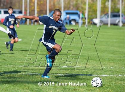 Thumbnail 2 in Notre Dame vs. Schechter (NYSPHSAA Class C Final) photogallery.