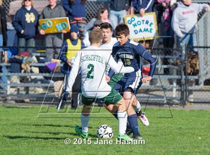Thumbnail 2 in Notre Dame vs. Schechter (NYSPHSAA Class C Final) photogallery.