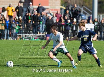 Thumbnail 2 in Notre Dame vs. Schechter (NYSPHSAA Class C Final) photogallery.