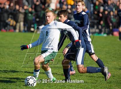 Thumbnail 3 in Notre Dame vs. Schechter (NYSPHSAA Class C Final) photogallery.