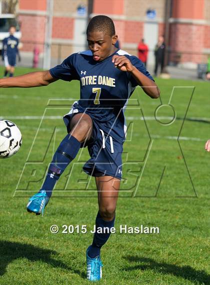 Thumbnail 1 in Notre Dame vs. Schechter (NYSPHSAA Class C Final) photogallery.