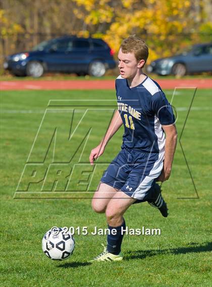 Thumbnail 2 in Notre Dame vs. Schechter (NYSPHSAA Class C Final) photogallery.