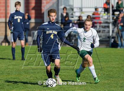 Thumbnail 3 in Notre Dame vs. Schechter (NYSPHSAA Class C Final) photogallery.
