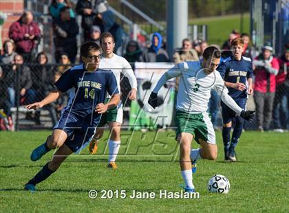 Thumbnail 3 in Notre Dame vs. Schechter (NYSPHSAA Class C Final) photogallery.