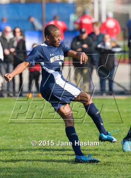 Thumbnail 2 in Notre Dame vs. Schechter (NYSPHSAA Class C Final) photogallery.