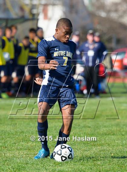 Thumbnail 2 in Notre Dame vs. Schechter (NYSPHSAA Class C Final) photogallery.