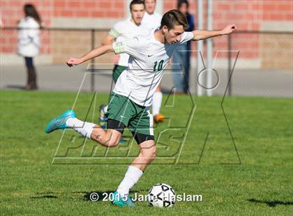 Thumbnail 3 in Notre Dame vs. Schechter (NYSPHSAA Class C Final) photogallery.