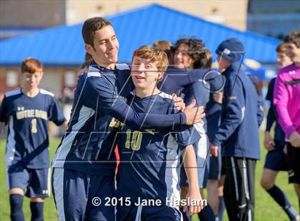Thumbnail 2 in Notre Dame vs. Schechter (NYSPHSAA Class C Final) photogallery.
