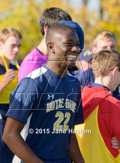 Thumbnail 1 in Notre Dame vs. Schechter (NYSPHSAA Class C Final) photogallery.