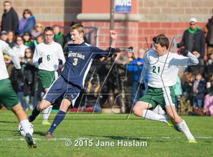 Thumbnail 1 in Notre Dame vs. Schechter (NYSPHSAA Class C Final) photogallery.