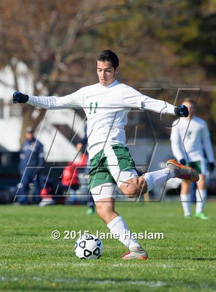 Thumbnail 3 in Notre Dame vs. Schechter (NYSPHSAA Class C Final) photogallery.
